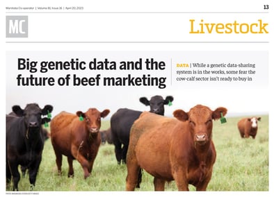 2023-04-24 - Genetic Data and future of Beef Marketing Manitoba Co-operators 